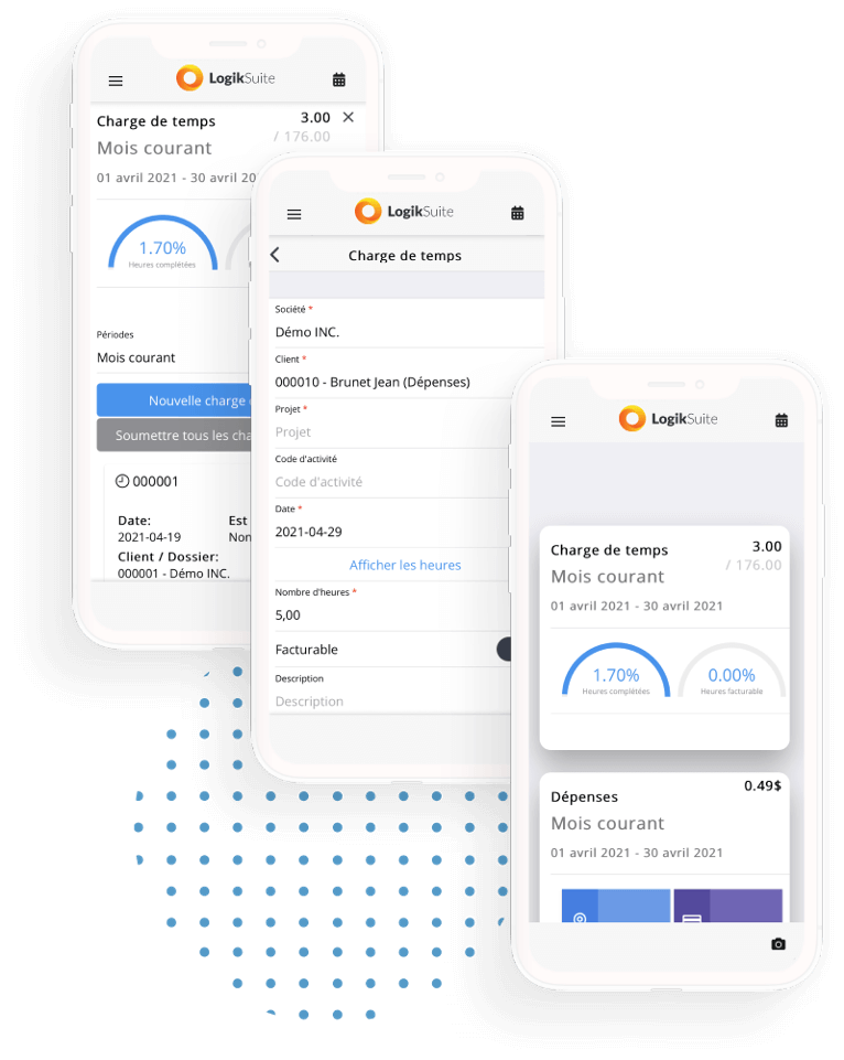 logiciel gestion ressources humaines - Application mobile