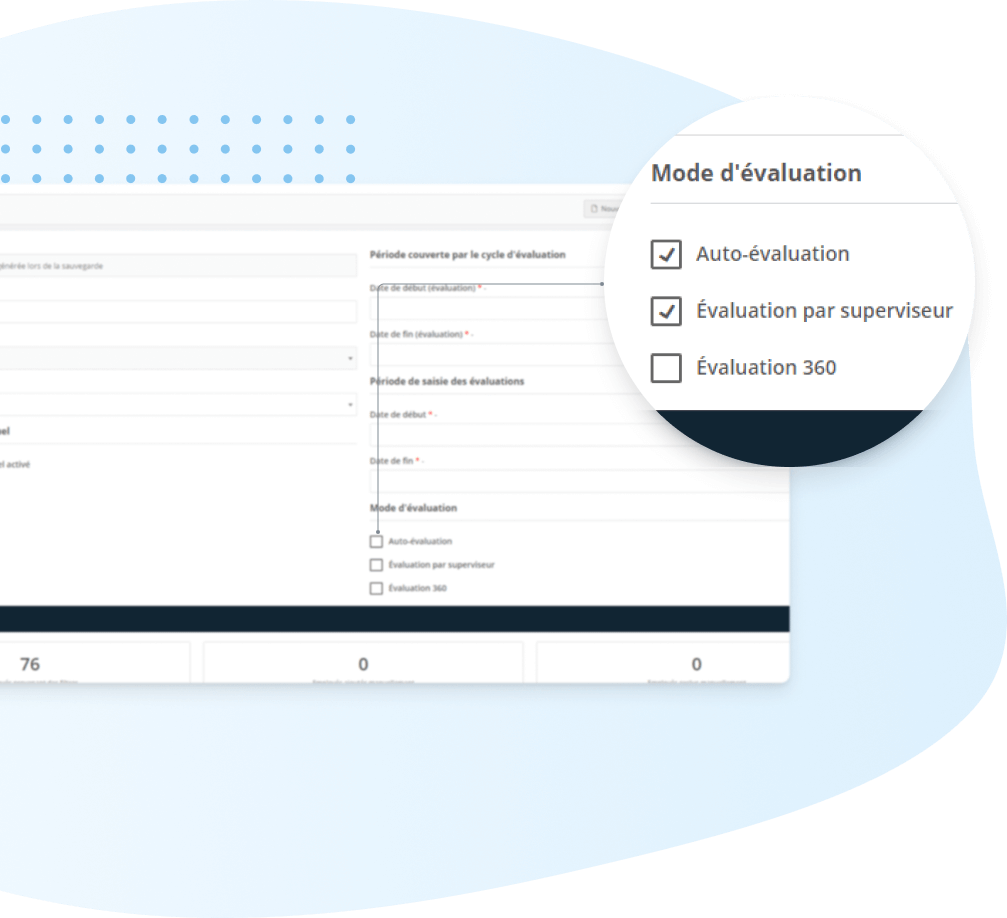 Evaluation de performance -personnaliser